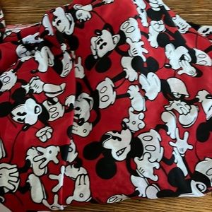 Bedcover and blanket vintage Mickey Mouse